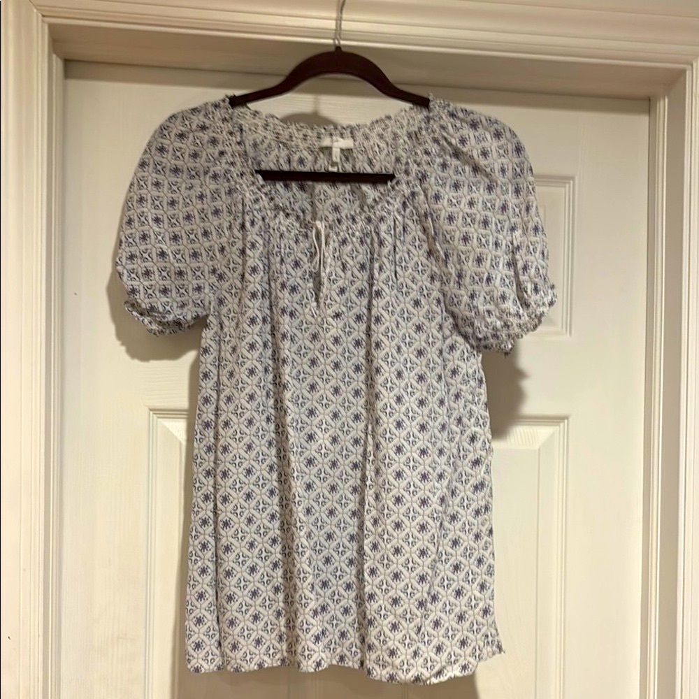 Joie Peasant Shirt with tassel
Size small